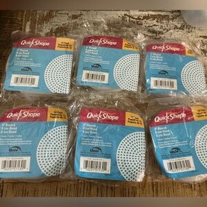 Quick Shape 3”round plastic canvas circles, set of 6